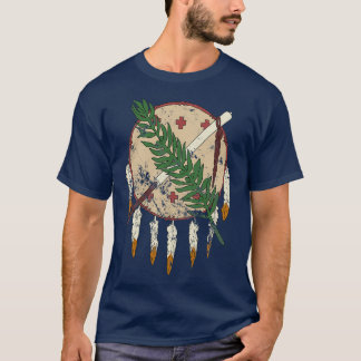 Vintage Oklahoma Flag Theme T-Shirt
