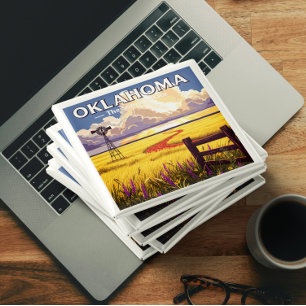 Vintage Oklahoma Magnet