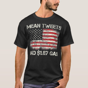 Vintage Old American Flag Mean Tweets And 1 T-Shirt