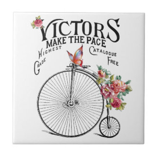 Vintage Old Bike Tile