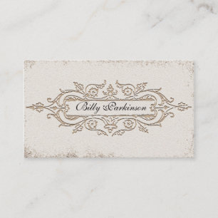 vintage old business card