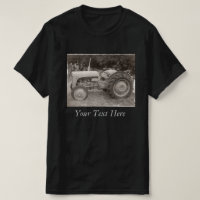 vintage old grey massey fergison tractor