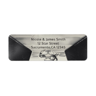 Vintage Old Hollywood Black & White Custom Favour