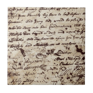 Vintage Old letter Tile