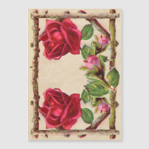 Vintage old rose rustic Victorian Antique Classic