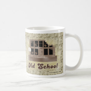 Vintage Old School Funny Illustrated Slogan Coffee Mug