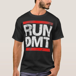 Vintage old school RUN DMT 90s style party  T-Shirt