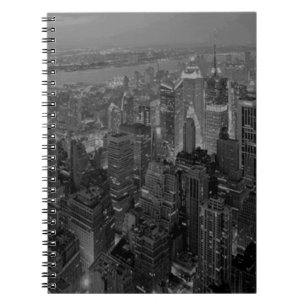 Vintage Old Style New York City Script Notebook
