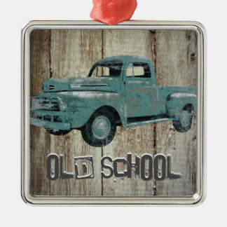 Vintage Old Truck Rustic Old School Ornament