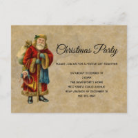 Vintage Old World Christmas Santa Claus