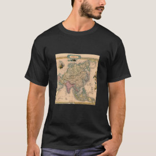 Vintage Old World Map Asia T-Shirt