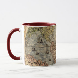 Vintage Old World Map Coffee Mug