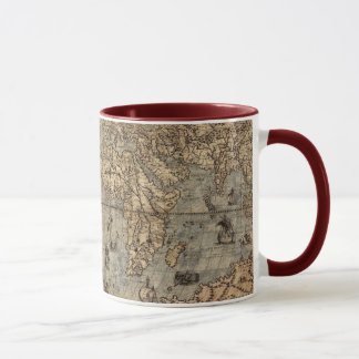 Vintage Old World Map Coffee Mug