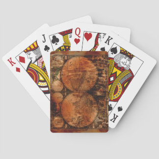 Vintage Old World Map Designer Set Playing Cards