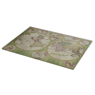 Vintage Old World Map for History-lovers Cutting Board
