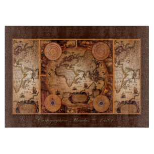 Vintage Old World Map for History-lovers Cutting Board
