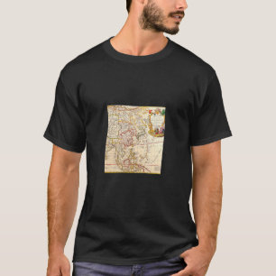 Vintage Old World Map South East Asia T-Shirt