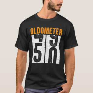 Vintage Oldometer 49-50 Funny 50Th Birthday Graphi T-Shirt