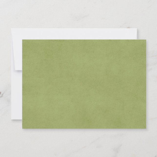 Vintage Olive Green Paper Parchment Background (Front)
