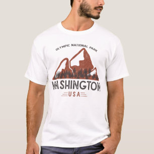 Vintage Olympic National Park T-Shirt