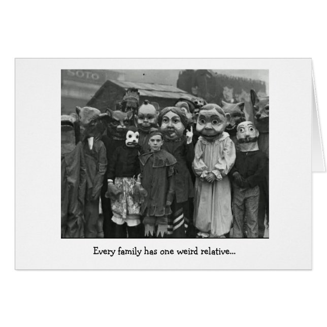 Vintage - One Weird Relative, (Front Horizontal)