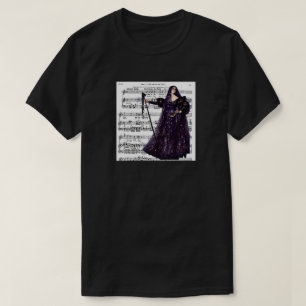 Vintage Opera Gothic Queen of the Night Art  T-Shirt