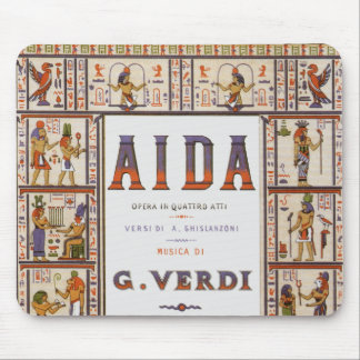 Vintage Opera Music, Egyptian Aida by Verdi Mouse Mat