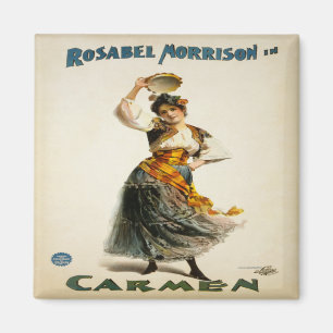 Vintage Opera Poster Magnet