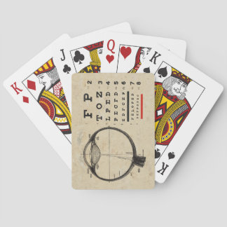 Vintage Ophthalmologist Playing Cards