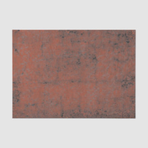 Vintage Orange Black Grunge Texture Decoupage Tissue Paper