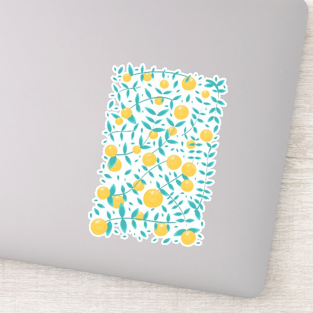 Vintage Orange Fruit (Detail)