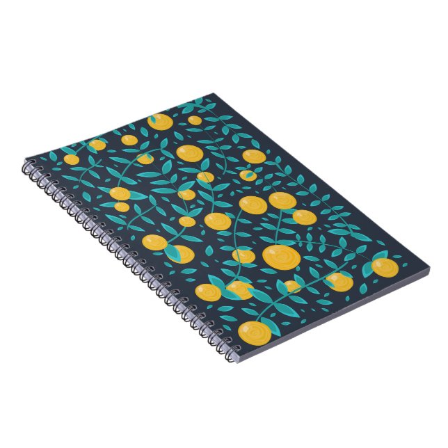 Vintage Orange Fruit Notebook (Right Side)