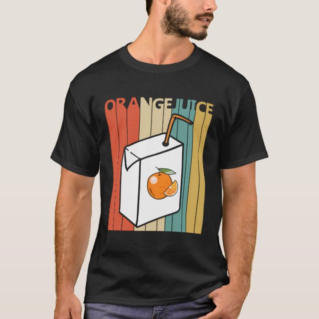 Vintage Orange Juice T-Shirt (Front)