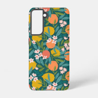 Vintage Orange & Lemon Blossom Pattern