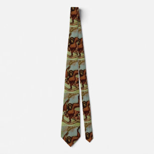Vintage orangutan tie