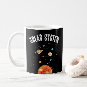 Vintage Orbits of the Planets Astronomy Lover  Coffee Mug