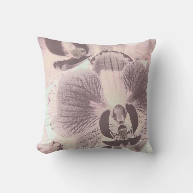 Vintage, Orchid Cushion (Front)