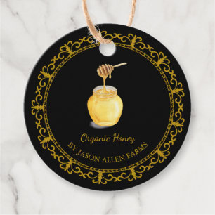 Vintage Organic Honey Hang Tag