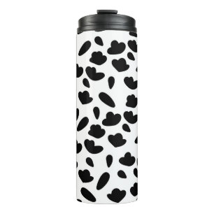 Vintage organic seamless abstract background, bota thermal tumbler