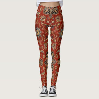 Vintage Oriental Persian Rug Leggings