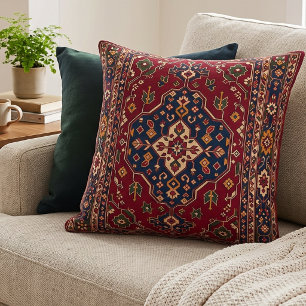 Vintage Oriental Persian Rug Style Cushion