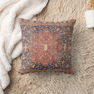 Vintage Oriental Persian Style Rug Cushion