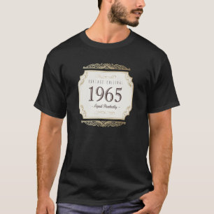 Vintage Original Aged Perfectly Born in 1965 58th  T-Shirt