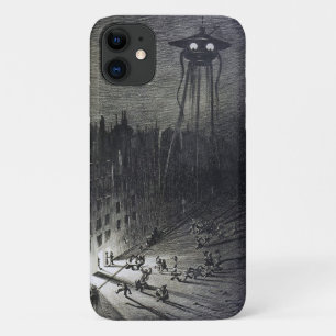 Vintage original alien invasion iPhone 11 case
