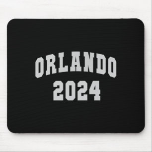 Vintage orlando 2024 beach trip florida summer mouse mat