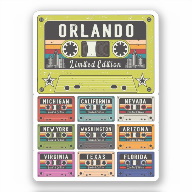 Vintage Orlando City travel (Front)