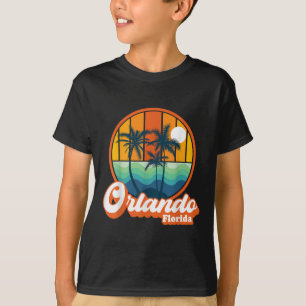 Vintage Orlando Florida Summer Vacation Beach Souv T-Shirt