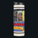 Vintage Orlando Florida  Thermal Tumbler<br><div class="desc">A retro,  vintage postcard for Orlando,  Florida repurposed on a water bottle / thermal drink bottle.</div>
