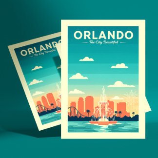 Vintage Orlando Postcard