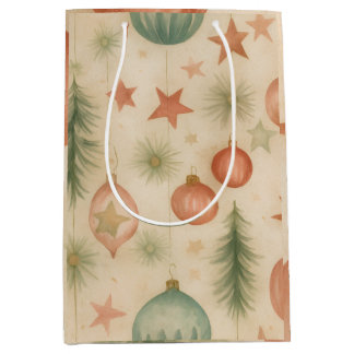 Vintage Ornament Gift Bag